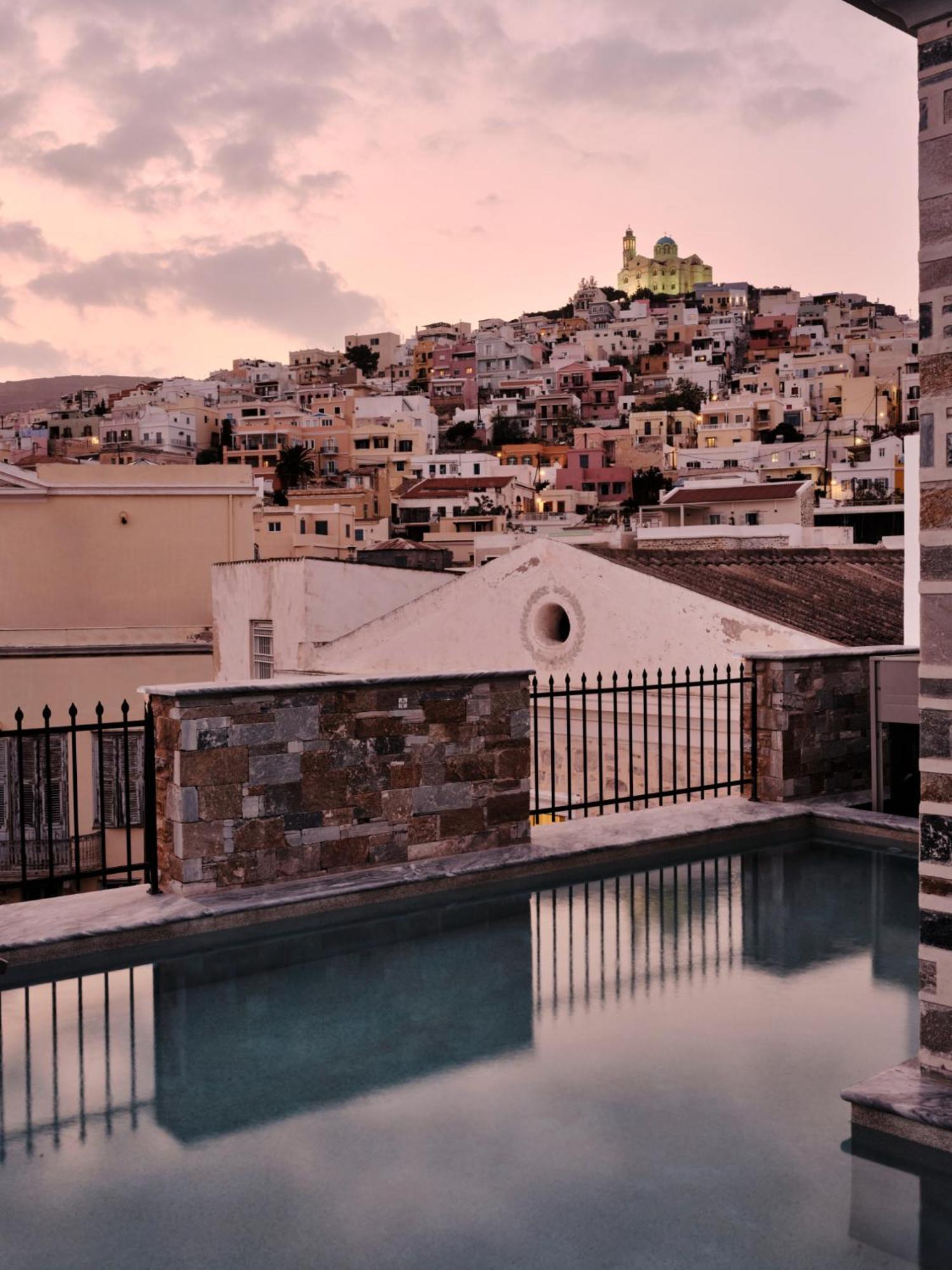 Argini Syros Hotel แอร์มูโปลี ภายนอก รูปภาพ