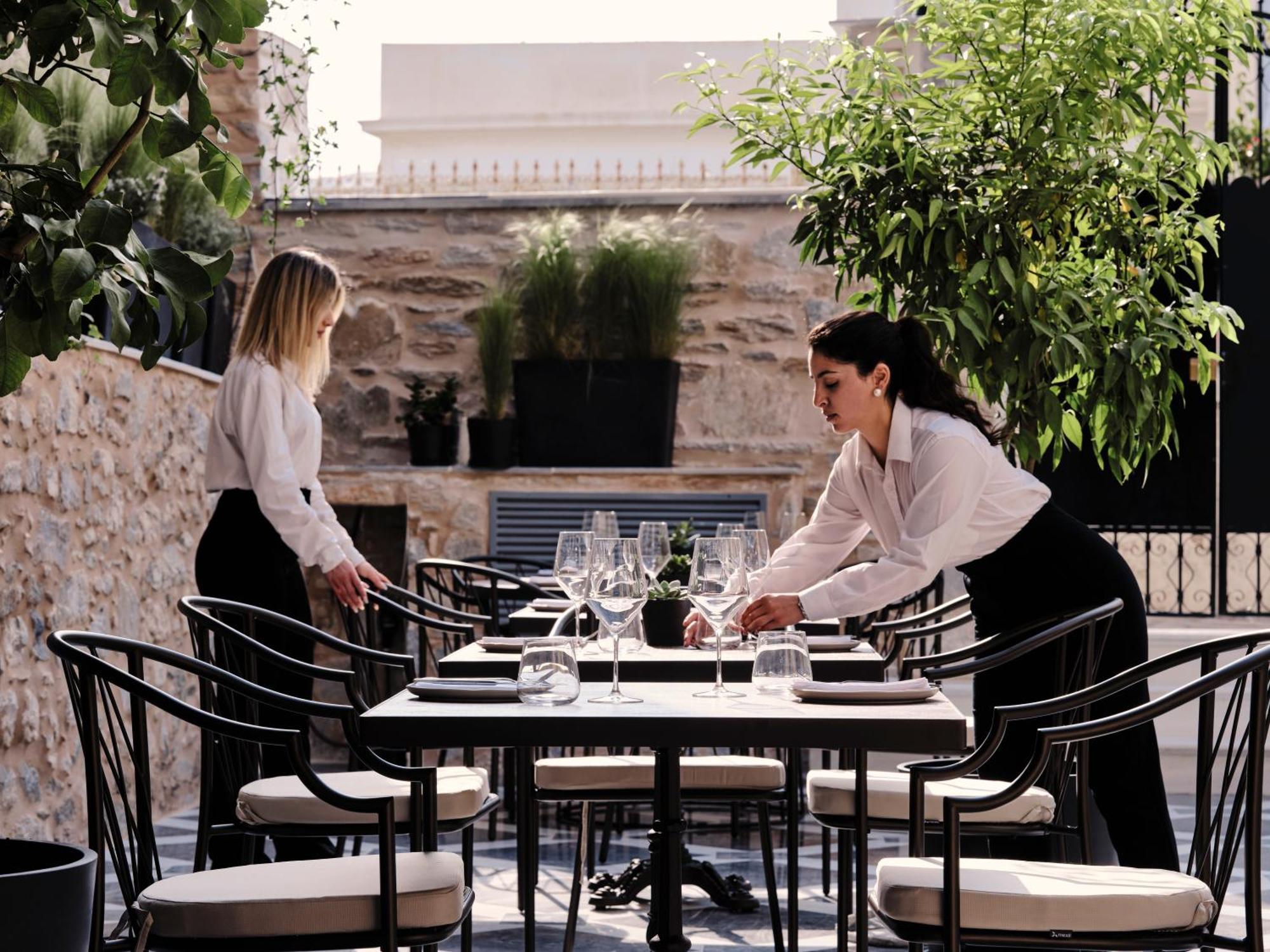 Argini Syros Hotel แอร์มูโปลี ภายนอก รูปภาพ