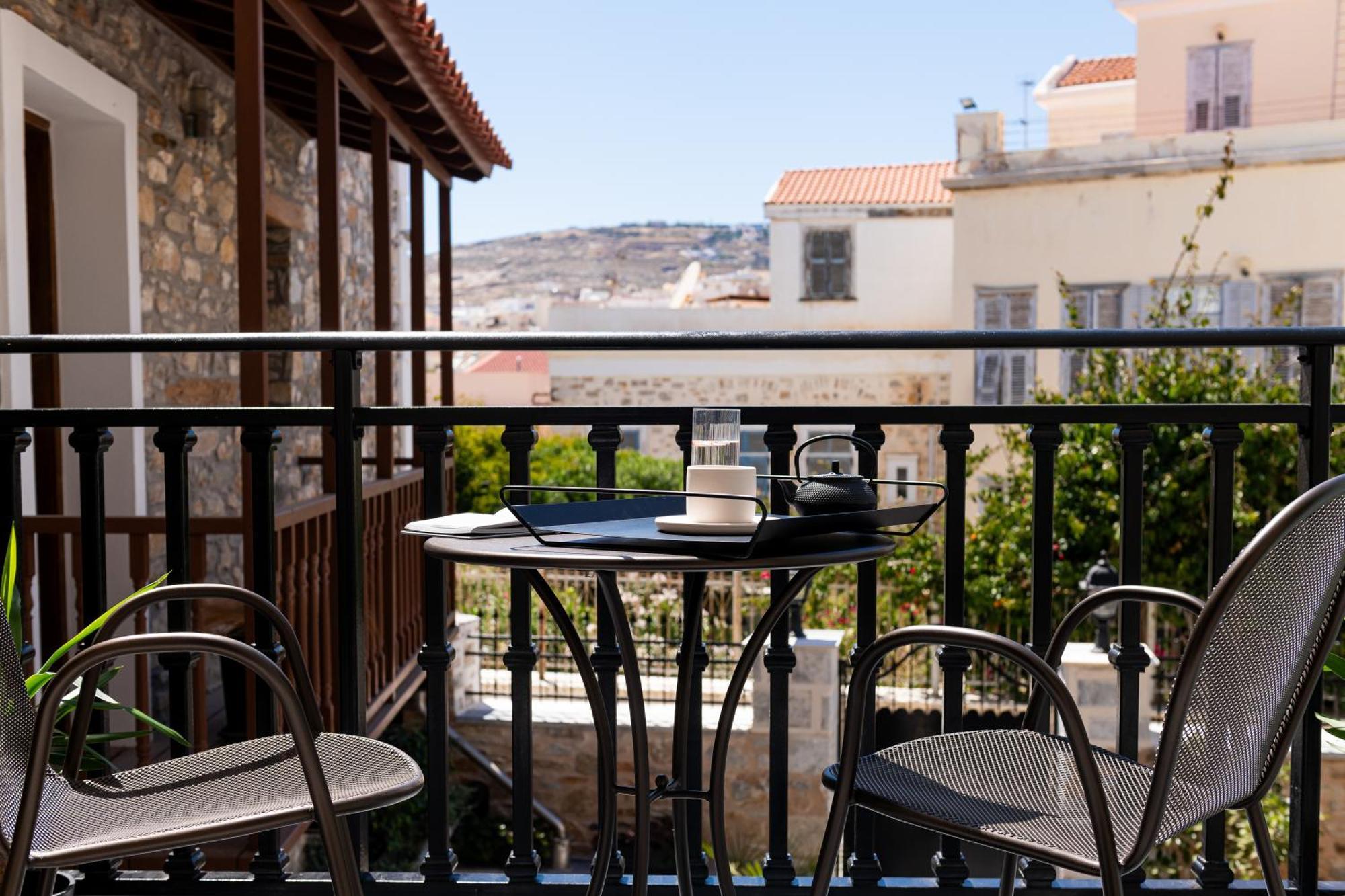 Argini Syros Hotel แอร์มูโปลี ภายนอก รูปภาพ
